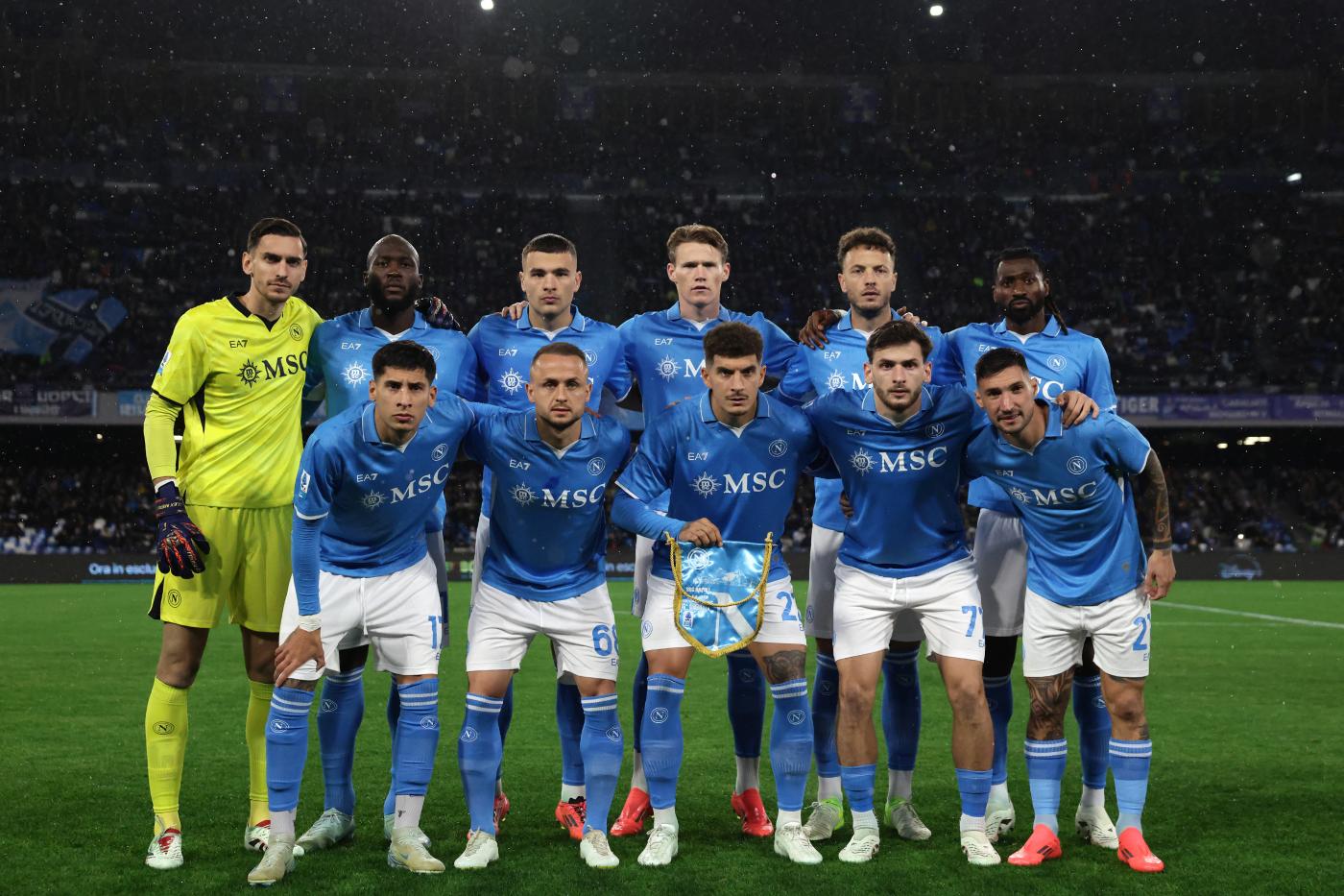 Foto Squadra Napoli-Lazio