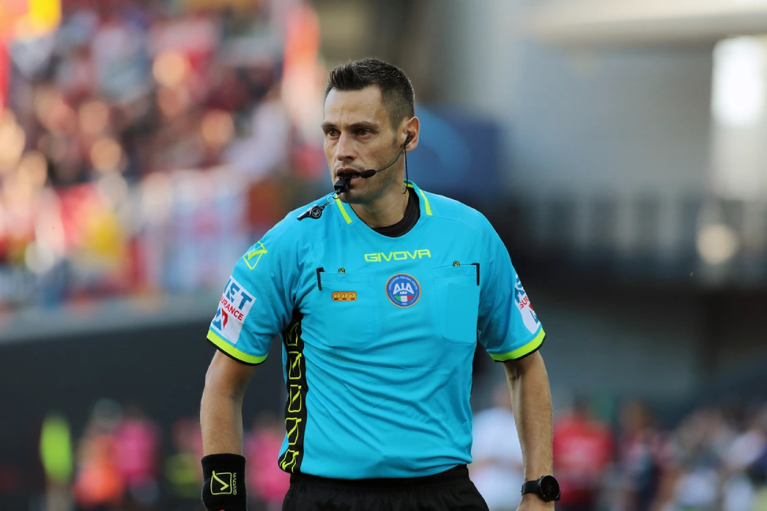 Maurizio Mariani arbitro Venezia Napoli Serie A 2024-2025