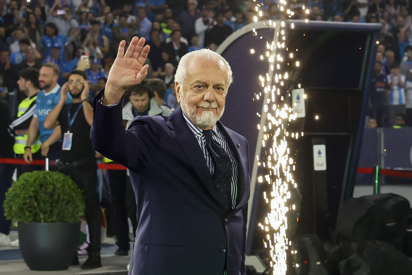 Aurelio De Laurentiis Scudetto Napoli