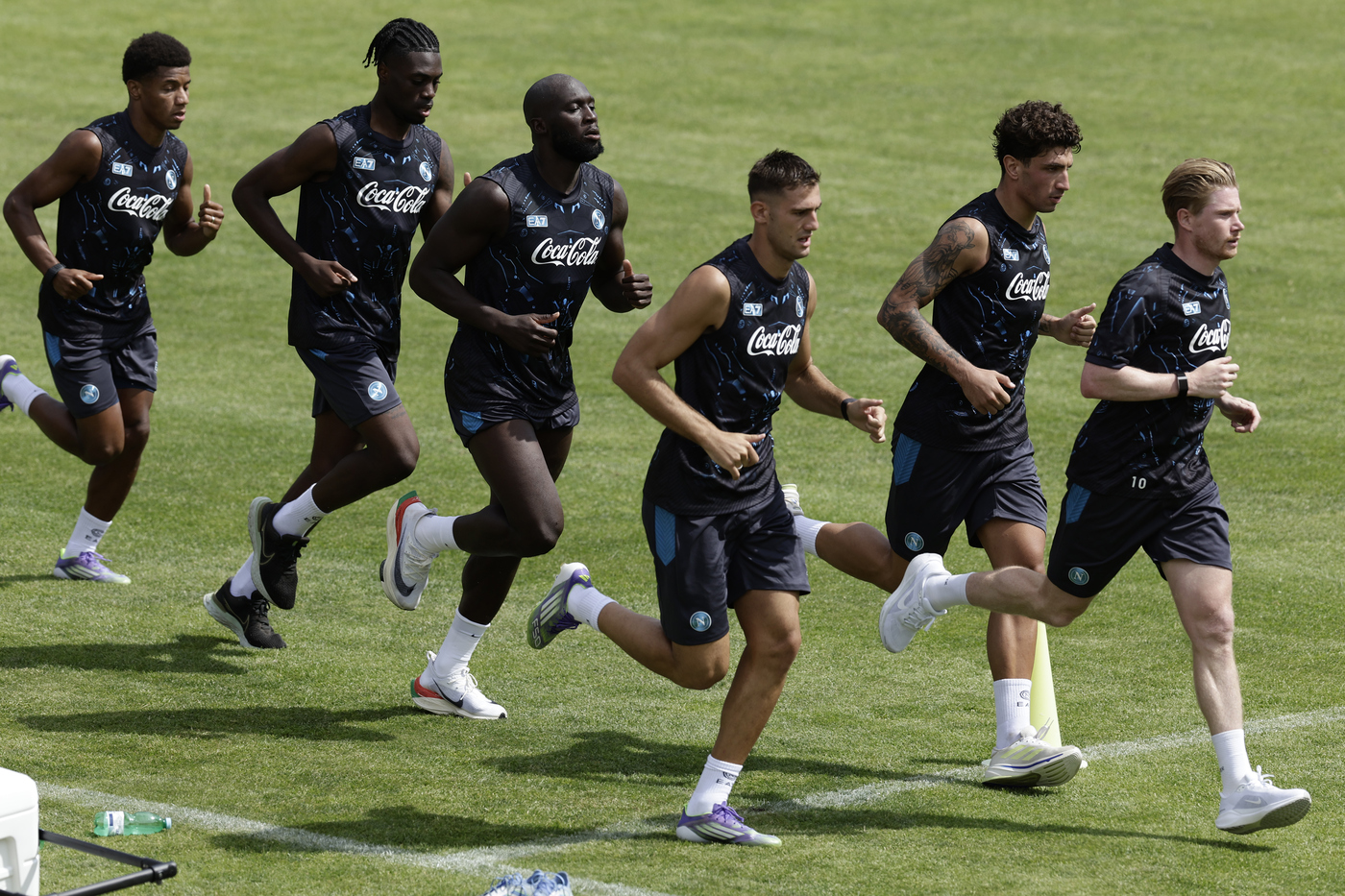Napoli allenamento Dimaro