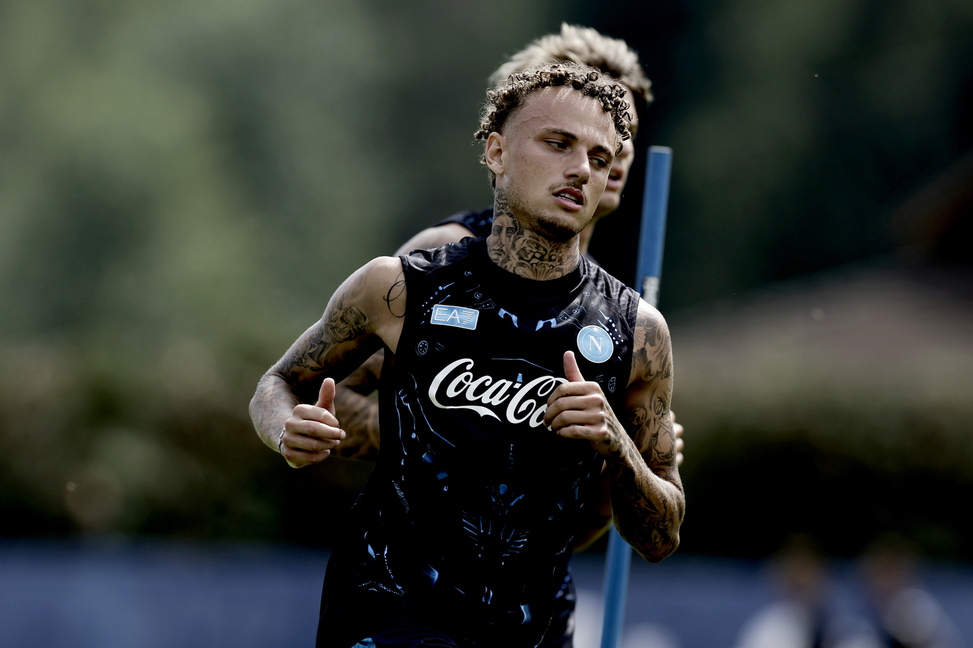 Noa Lang allenamento Napoli