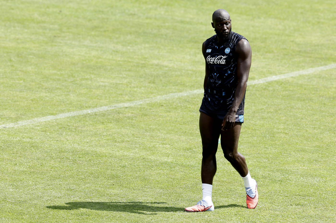 Romelu Lukaku allenamento Dimaro