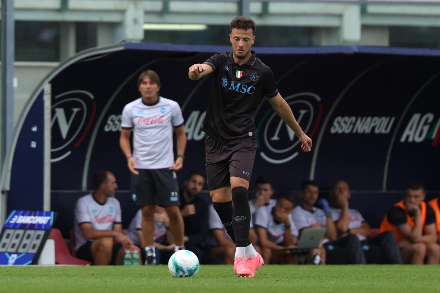 Amir Rrahmani Napoli-Olympiacos amichevole