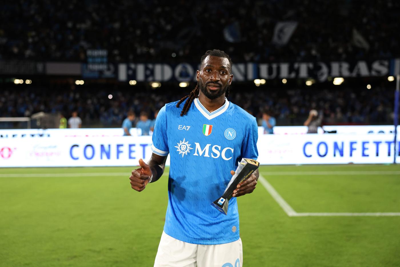 Frank Anguissa Napoli-Cagliari Serie A 2025-26