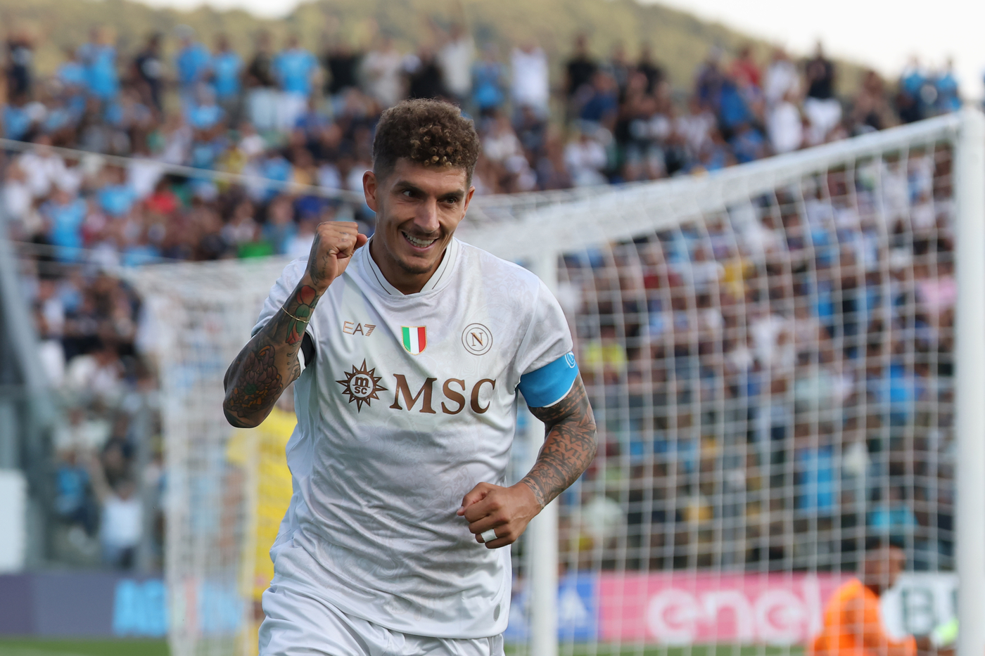 Giovanni Di Lorenzo amichevole Napoli-Girona