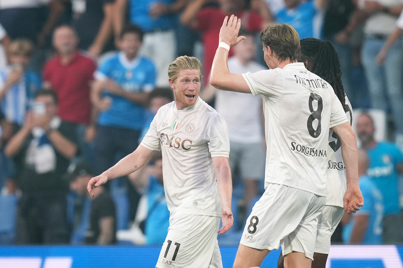 Kevin De Bruyne Sassuolo-Napoli