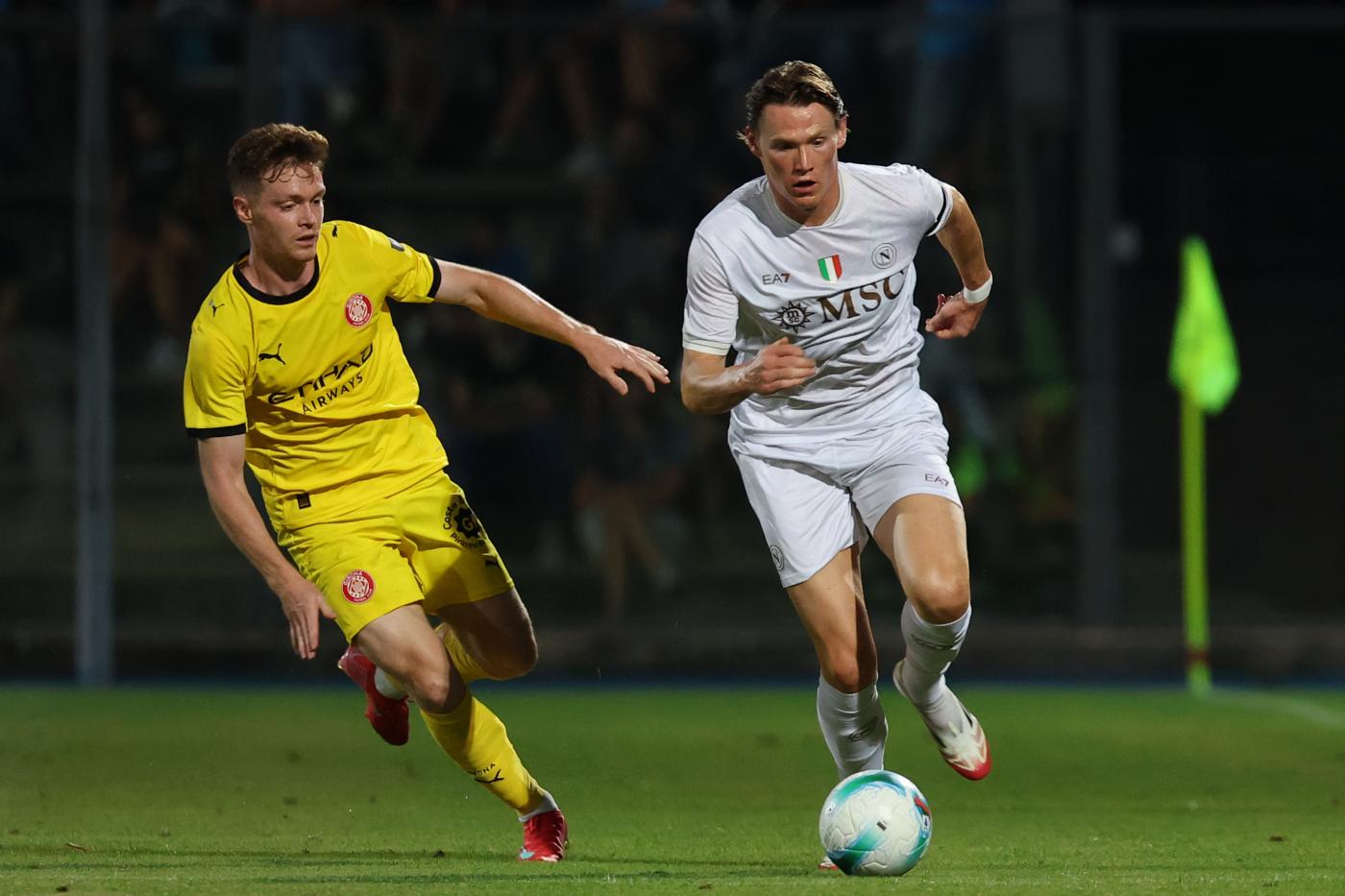 Scott McTominay amichevole Napoli-Girona