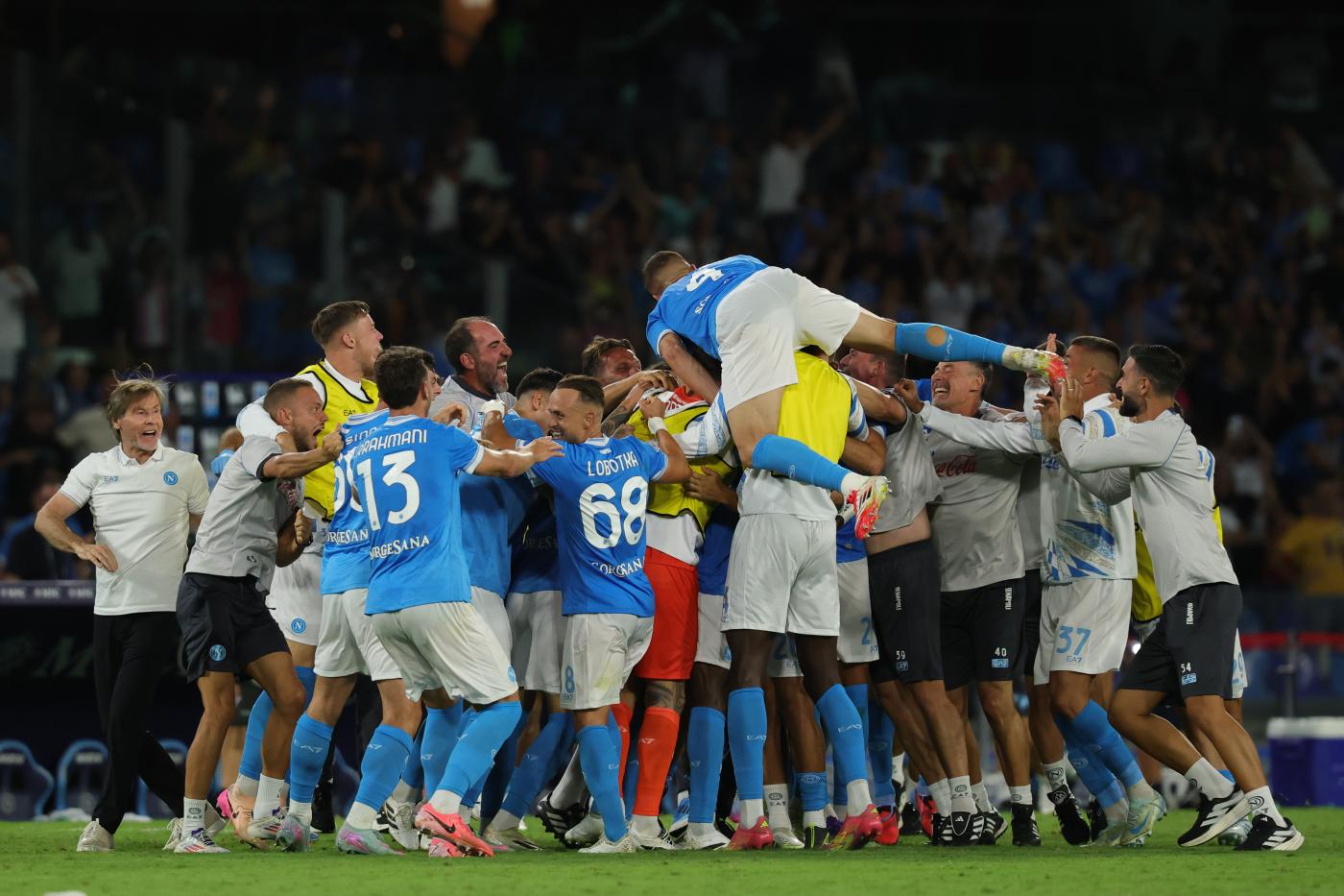 Gol Anguissa Napoli-Cagliari Serie A 2025-26