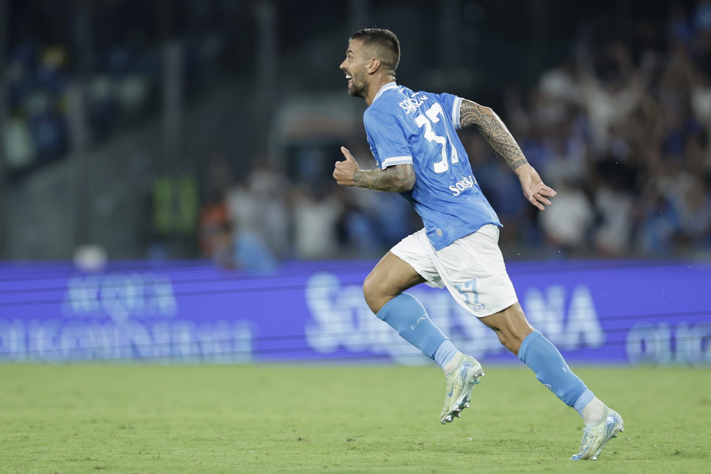 Leonardo Spinazzola Napoli-Pisa Serie A 2025-26
