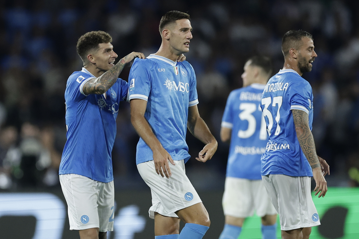 Lorenzo Lucca Napoli-Pisa Serie A 2025-26