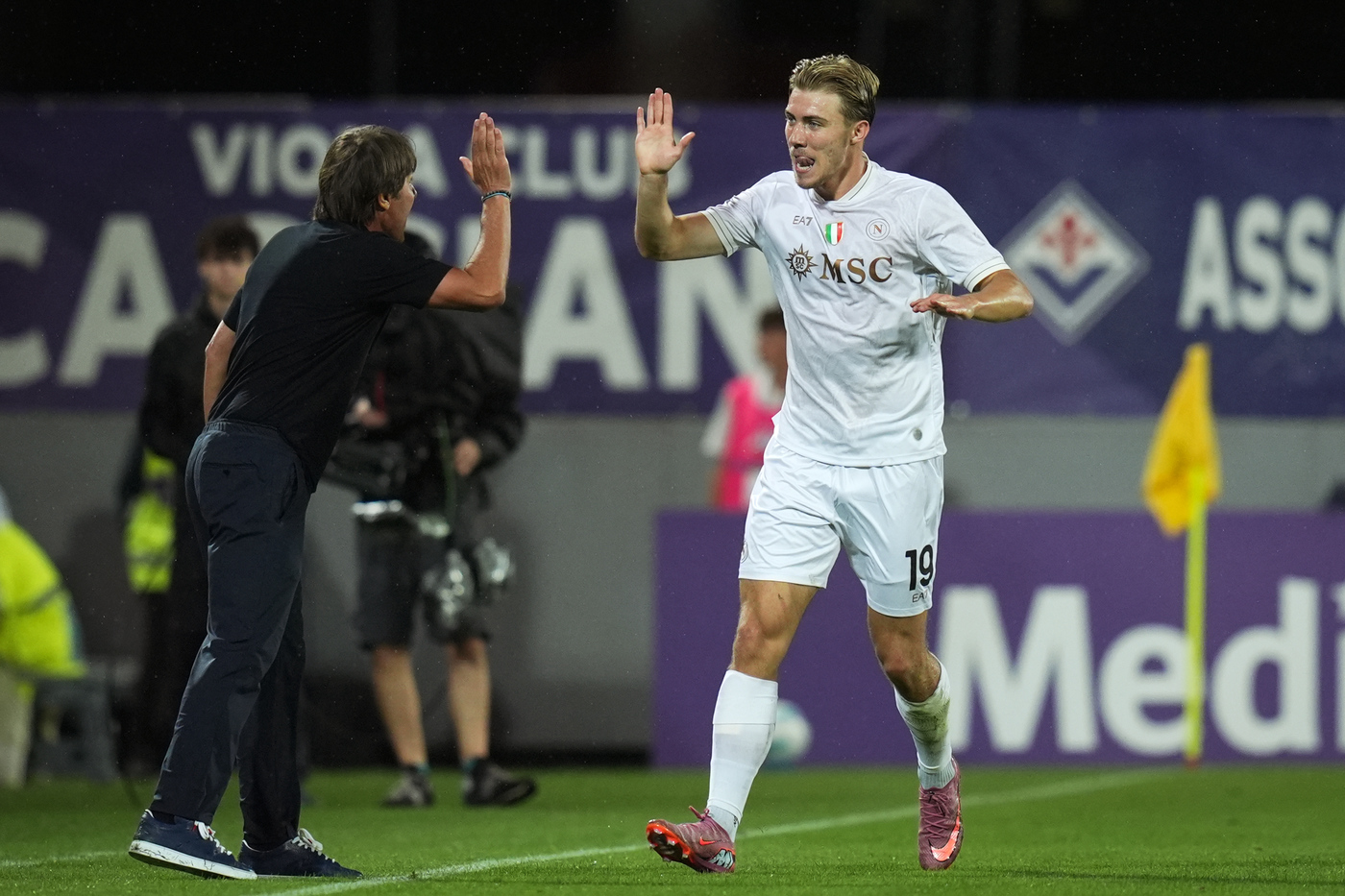 Rasmus Hojlund Fiorentina-Napoli Serie A 2025-26