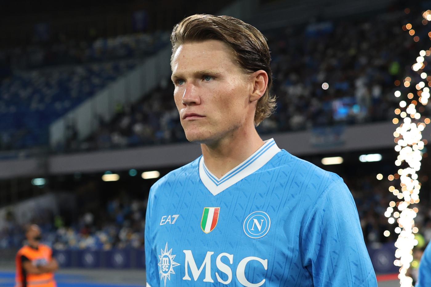 Scott McTominay Napoli-Cagliari Serie A 2025-26