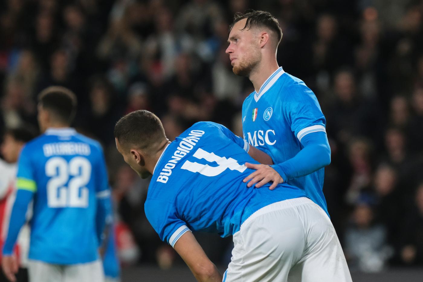 PSV Napoli pagelle quotidiani sportivi Champions League 2025-2026