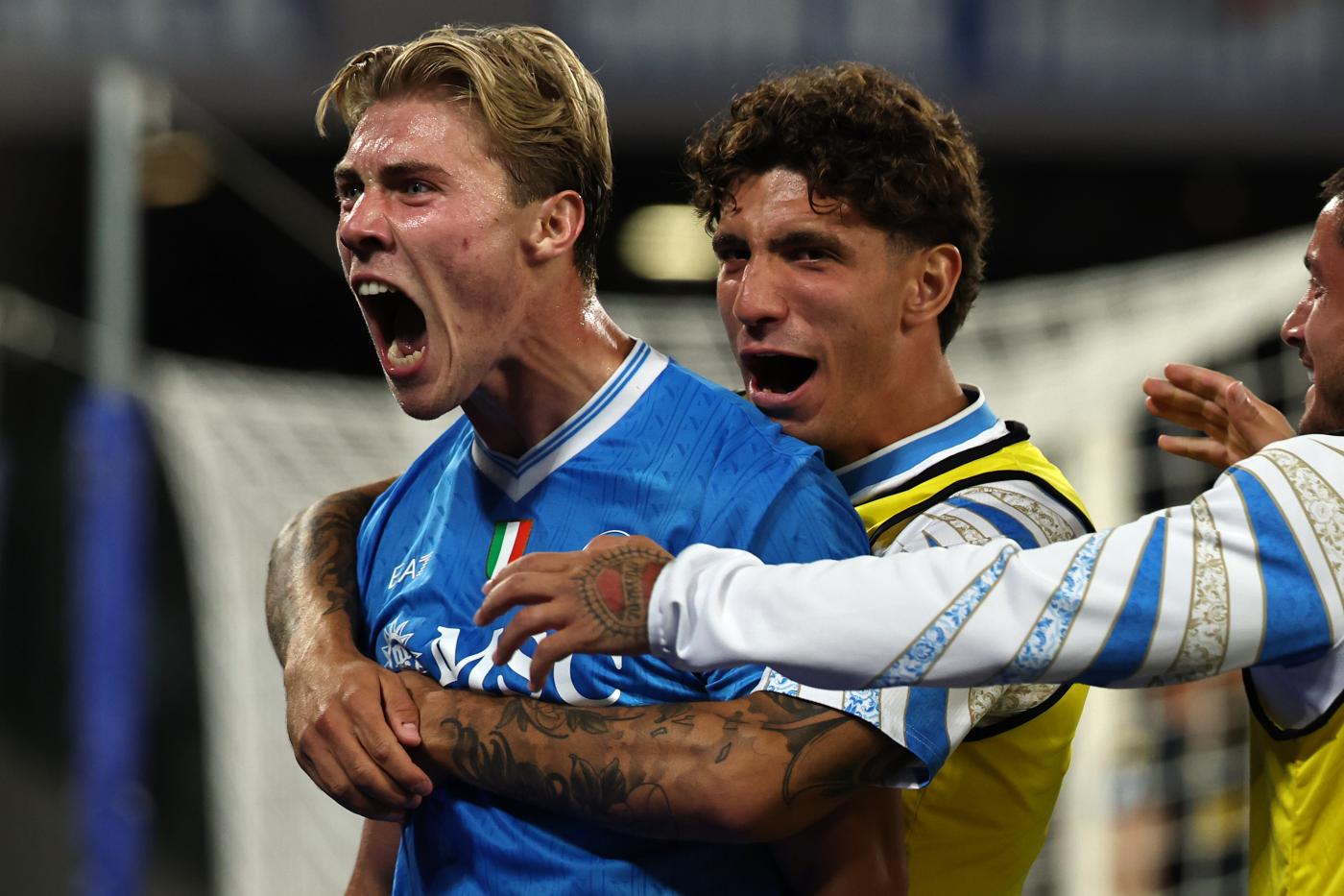 Rasmus Hojlund Napoli-Genoa