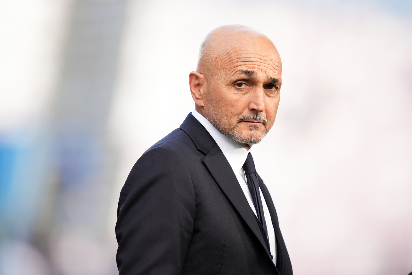 Striscione Napoli Spalletti nuovo allenatore Juventus Striscione Napoli Spalletti nuovo allenatore Juventus
