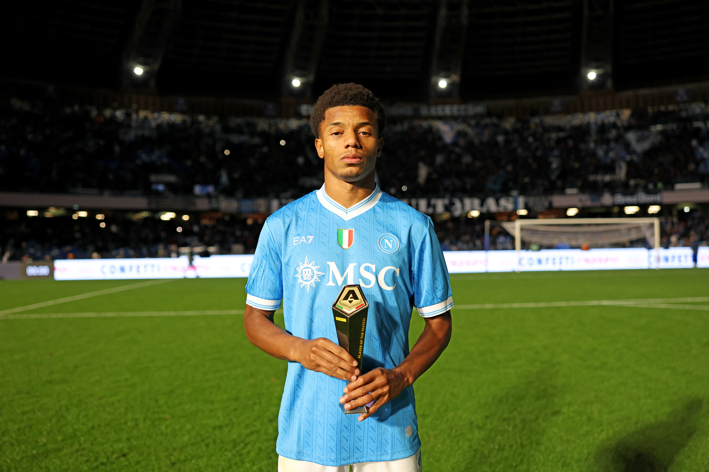 David Neres Napoli-Atalanta Serie A 2025-26