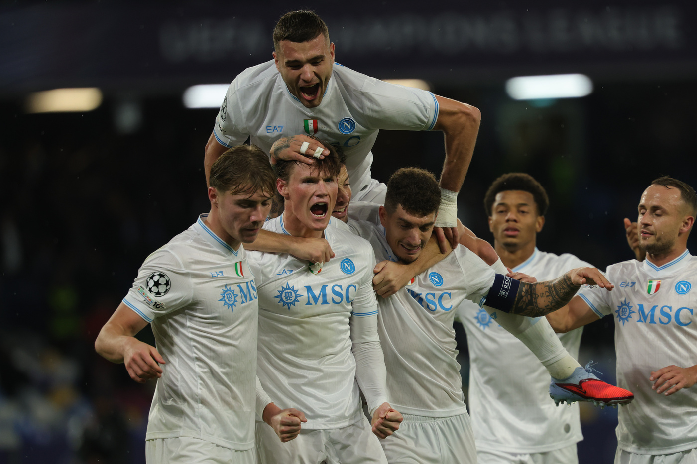 Gol Scott McTominay Napoli-Qarabag Champions League 2025-26