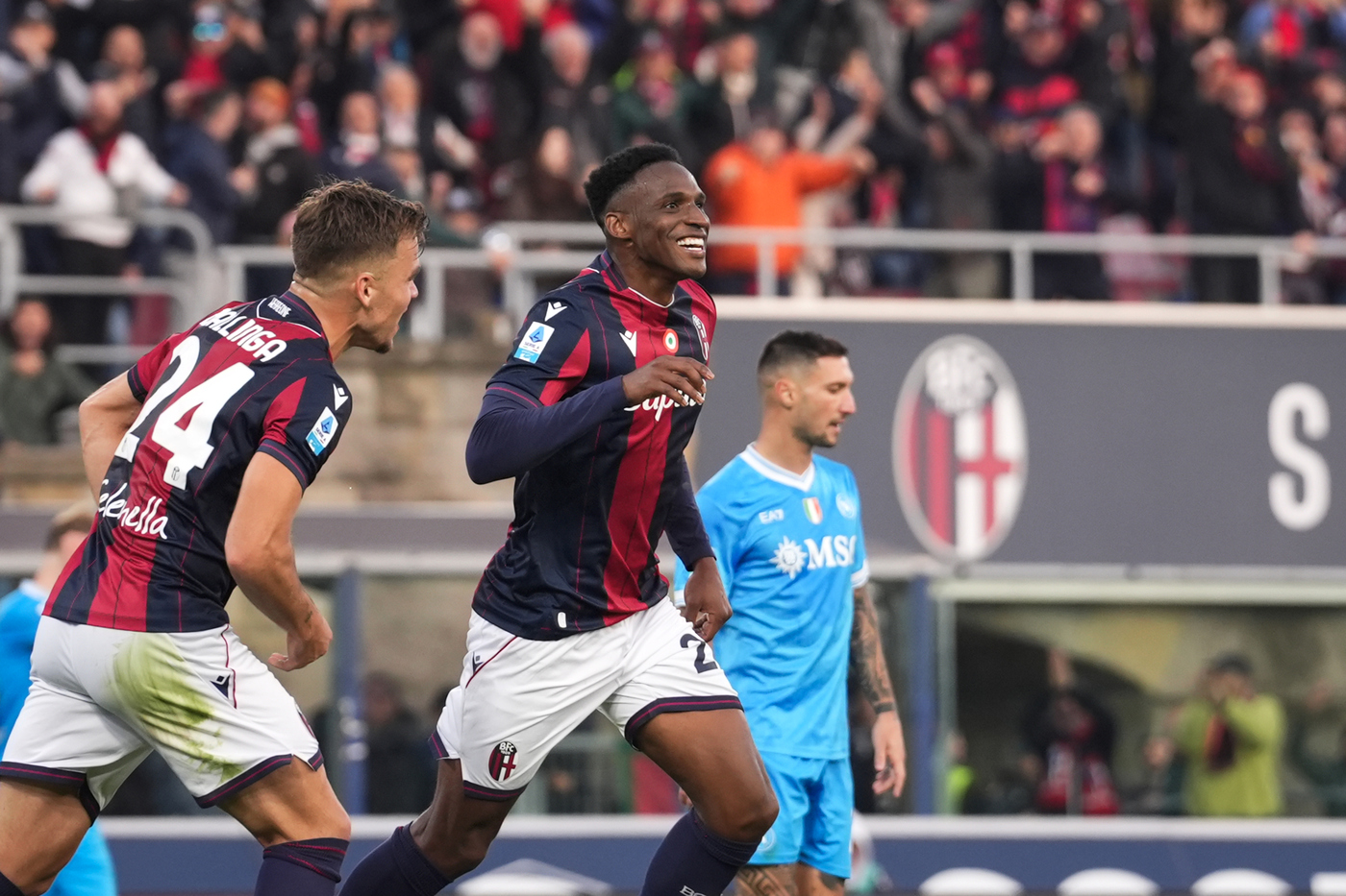 Jhon Lucumì Bologna-Napoli Serie A 2025-26