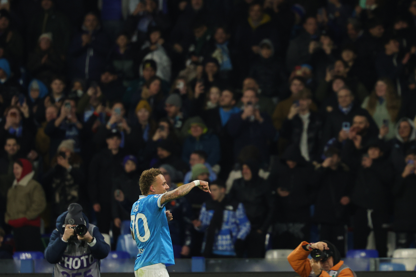 Noa Lang attaccante Napoli