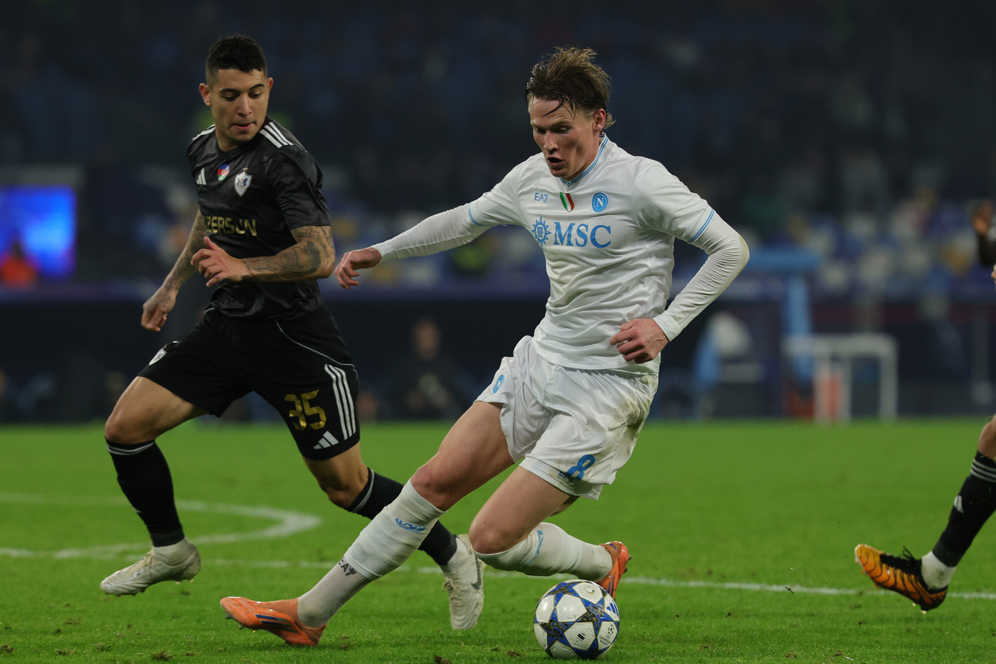 Scott McTominay Napoli-Qarabag Champions League 2025-26