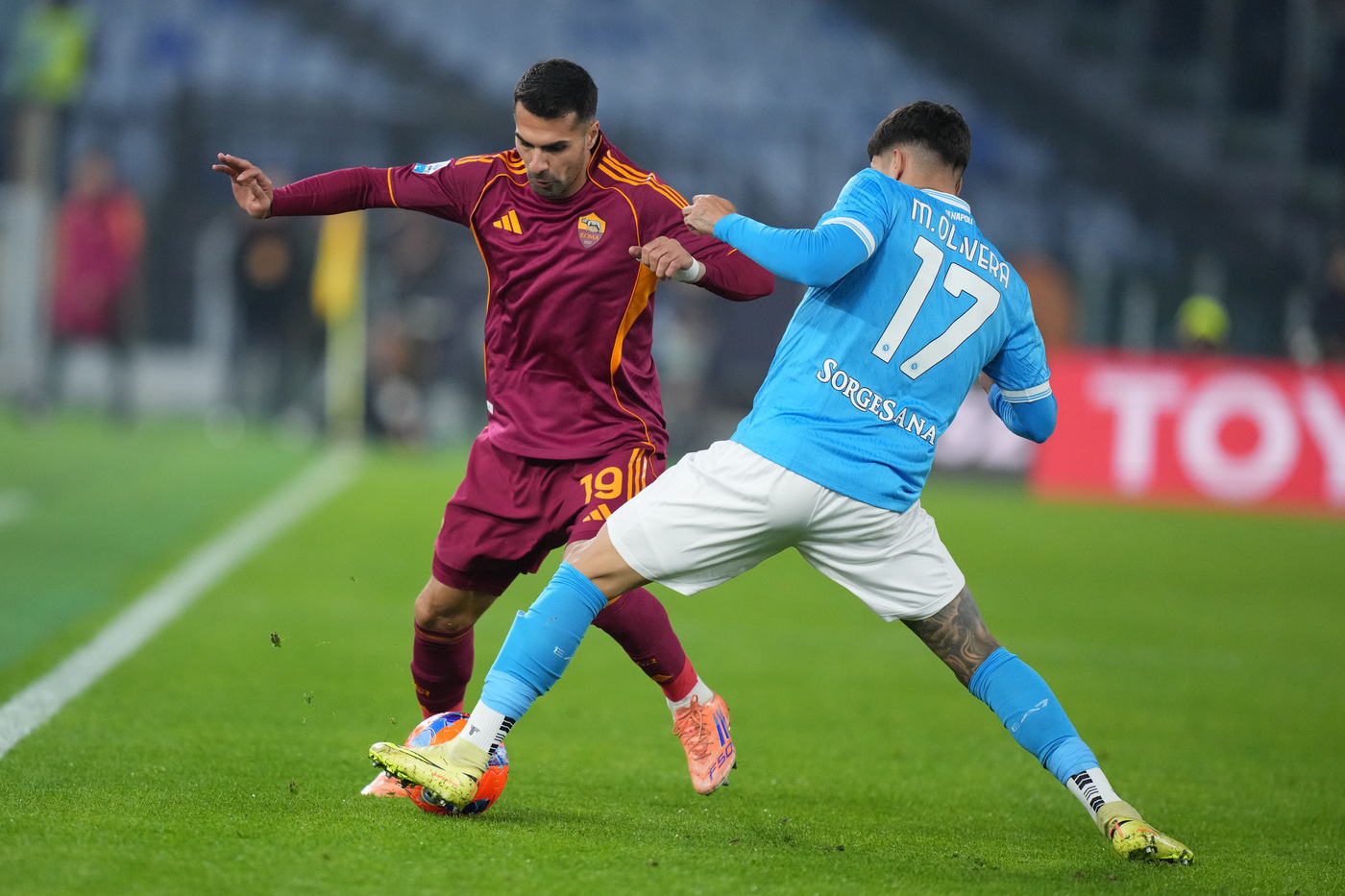 Roma Napoli pagelle quotidiani sportivi Serie A 2025-2026
